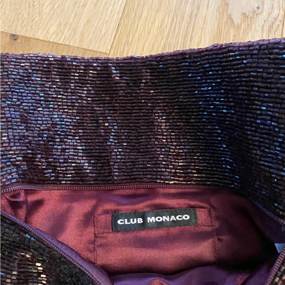 Club Monaco beaded clutch - Picture 3 of 3